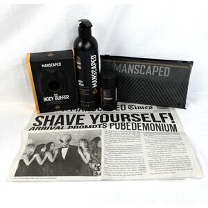 MANSCAPED Lot of 4 Body Wash/ Deodorant / Buffer /BOXERS-3XL NEW